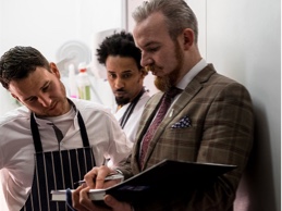 Chefs at Bilson Eleven restaurant
