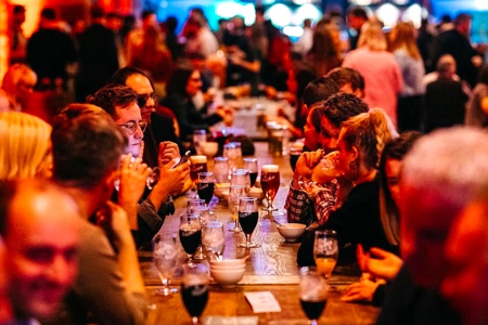 People dining at Platform Glasgow